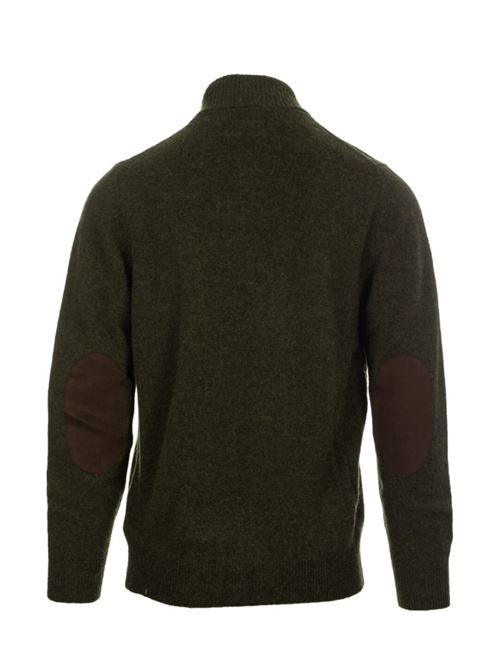 ESSENTIAL PATCH ZIP THROUGH BARBOUR | 252MMKN0731GN73 SEAWEED